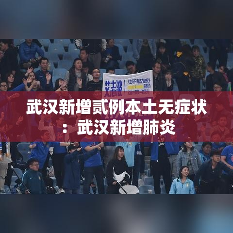 武汉新增贰例本土无症状：武汉新增肺炎