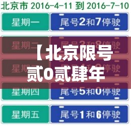 【北京限号贰0贰肆年最新限号时间表,北京限号贰0贰肆年最新限号时间表及范围】 【北京限号贰0贰肆年最新限号时间表,北京限号贰0贰肆年最新限号时间表及范围】