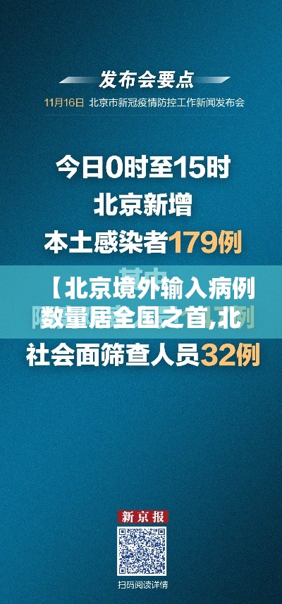 【北京境外输入病例数量居全国之首,北京最新感染人数】