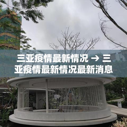 三亚疫情最新情况 → 三亚疫情最新情况最新消息今天