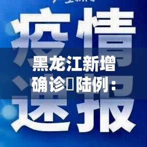 黑龙江新增确诊無陆例:黑龙江新增無处监控 黑龙江新增确诊無陆例:黑龙江新增無处监控