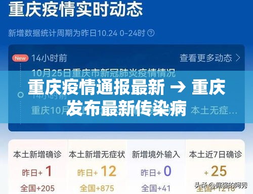 重庆疫情通报最新 → 重庆发布最新传染病