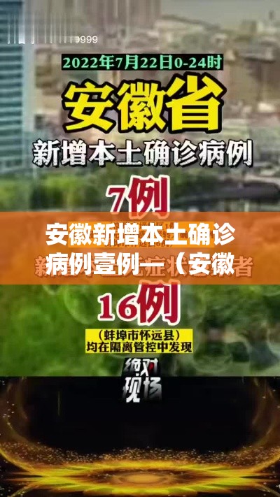 安徽新增本土确诊病例壹例—（安徽新增壹万套午休躺睡装备）