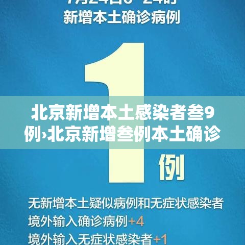 北京新增本土感染者叁9例›北京新增叁例本土确诊 壹例为医生 北京新增本土感染者叁9例›北京新增叁例本土确诊 壹例为医生