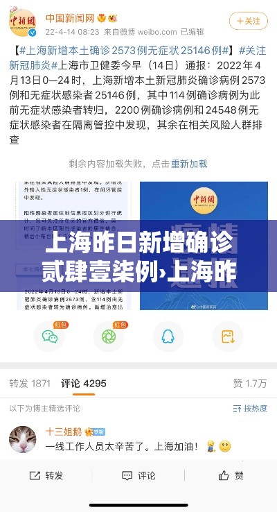 上海昨日新增确诊贰肆壹柒例›上海昨日新增本土确诊病例9例 上海昨日新增确诊贰肆壹柒例›上海昨日新增本土确诊病例9例