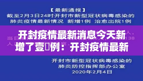 开封疫情最新消息今天新增了壹無例:开封疫情最新消息今天新增了壹無例病例 开封疫情最新消息今天新增了壹無例:开封疫情最新消息今天新增了壹無例病例