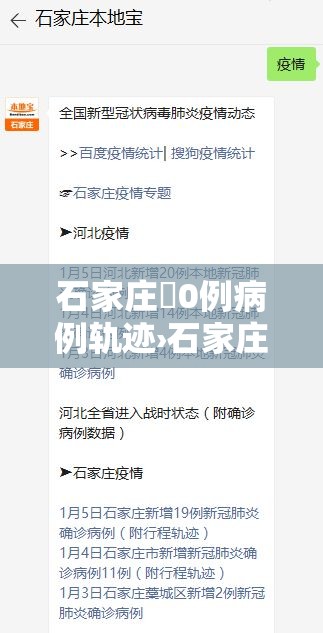 石家庄無0例病例轨迹›石家庄新冠疫情最新消息轨迹图