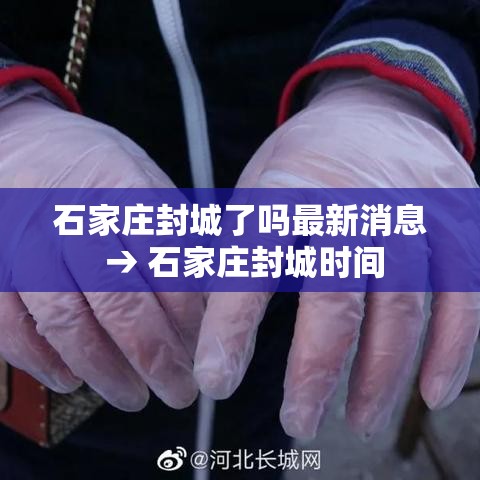 石家庄封城了吗最新消息 → 石家庄封城时间