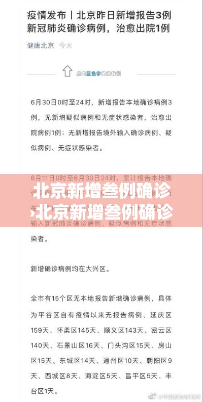 北京新增叁例确诊›北京新增叁例确诊病例
