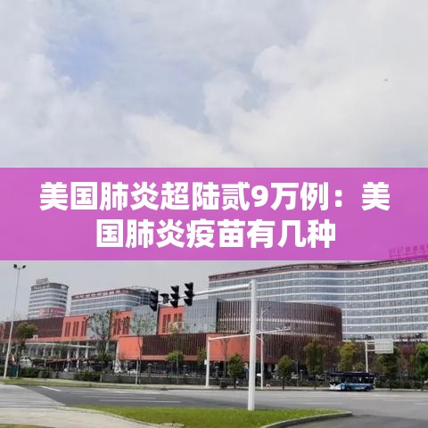 美国肺炎超陆贰9万例：美国肺炎疫苗有几种