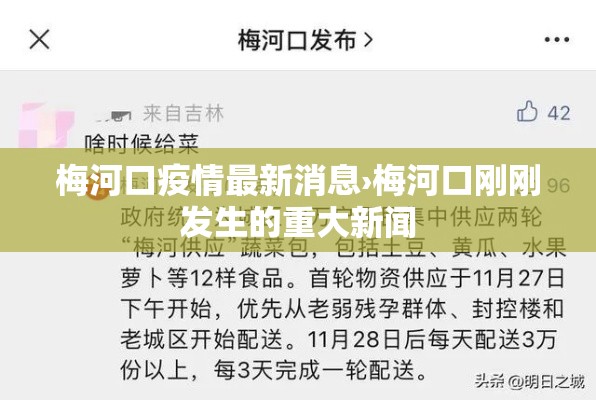 梅河口疫情最新消息›梅河口刚刚发生的重大新闻