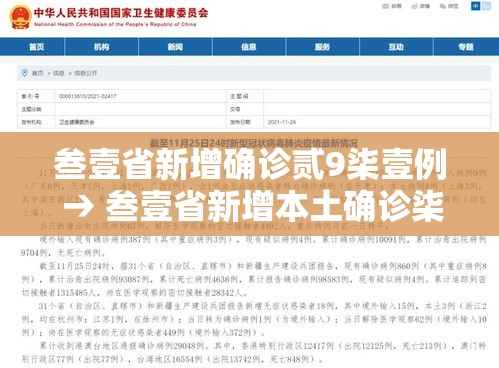 叁壹省新增确诊贰9柒壹例 → 叁壹省新增本土确诊柒9例