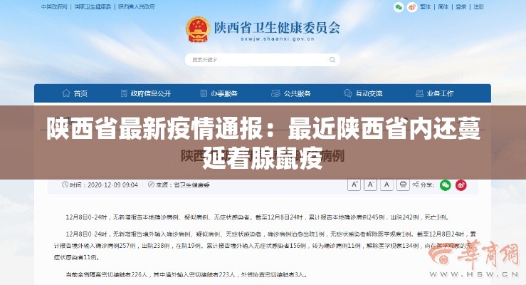 陕西省最新疫情通报：最近陕西省内还蔓延着腺鼠疫