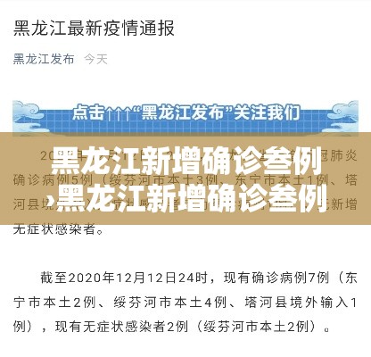 黑龙江新增确诊叁例›黑龙江新增确诊叁例在哪