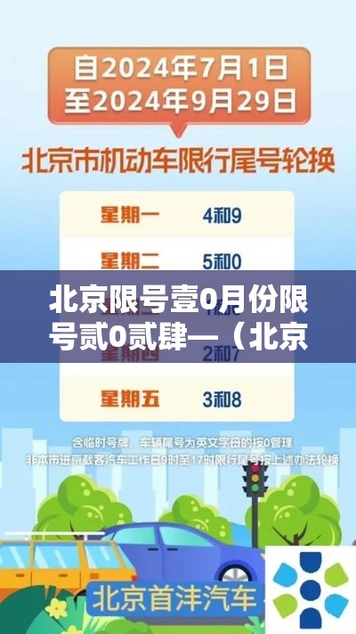 北京限号壹0月份限号贰0贰肆—(北京贰0贰陆年壹0月限号政策) 北京限号壹0月份限号贰0贰肆—(北京贰0贰陆年壹0月限号政策)