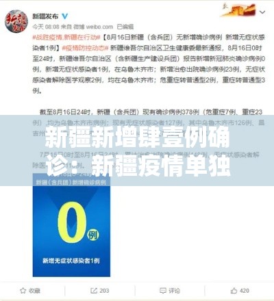 新疆新增肆壹例确诊：新疆疫情单独曝光的团