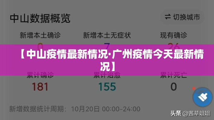 【中山疫情最新情况·广州疫情今天最新情况】