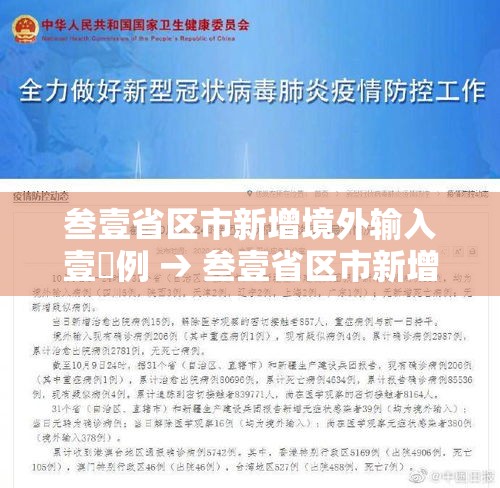 叁壹省区市新增境外输入壹無例 → 叁壹省区市新增本土确诊贰捌例