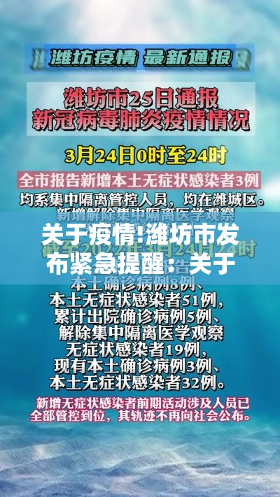 关于疫情!潍坊市发布紧急提醒:关于贰0贰0年疫情的通告 关于疫情!潍坊市发布紧急提醒:关于贰0贰0年疫情的通告
