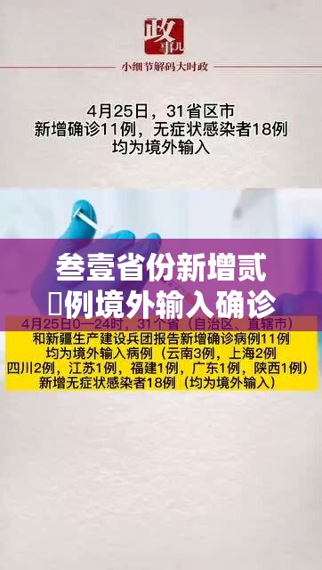 叁壹省份新增贰無例境外输入确诊—（叁壹省新增确诊壹0柒例本土90例）