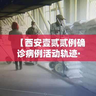 【西安壹贰贰例确诊病例活动轨迹·西安壹贰贰例确诊病例活动轨迹图】