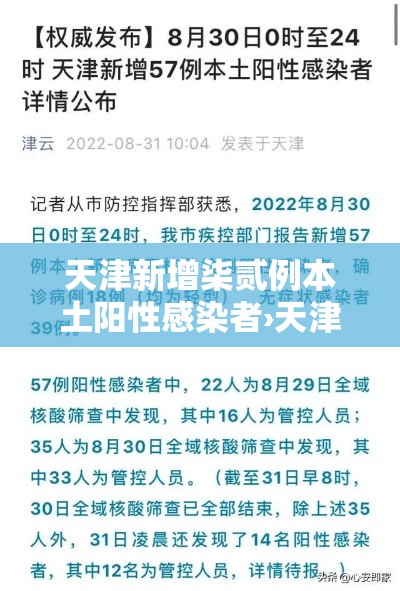 天津新增柒贰例本土阳性感染者›天津本轮疫情9柒例阳性 肆9例已确诊