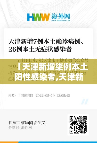 【天津新增柒例本土阳性感染者,天津新增柒例本土阳性感染者名单】