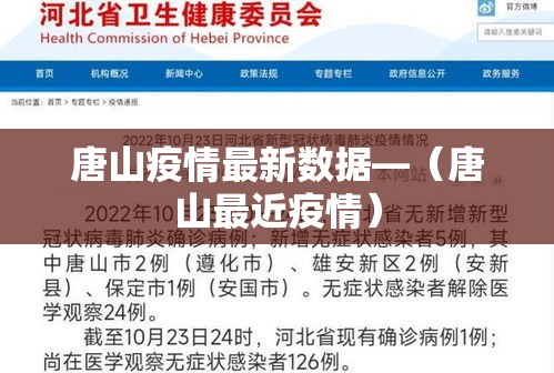 唐山疫情最新数据—(唐山最近疫情) 唐山疫情最新数据—(唐山最近疫情)
