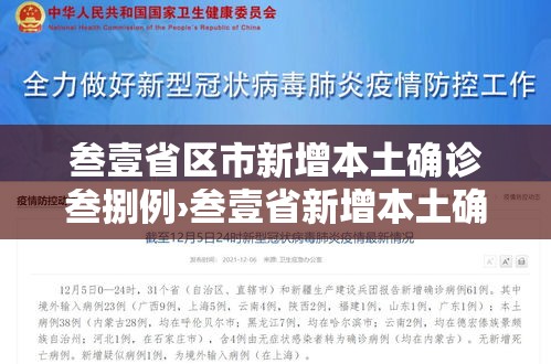 叁壹省区市新增本土确诊叁捌例›叁壹省新增本土确诊無肆例