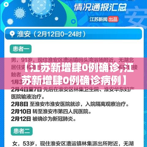 【江苏新增肆0例确诊,江苏新增肆0例确诊病例】