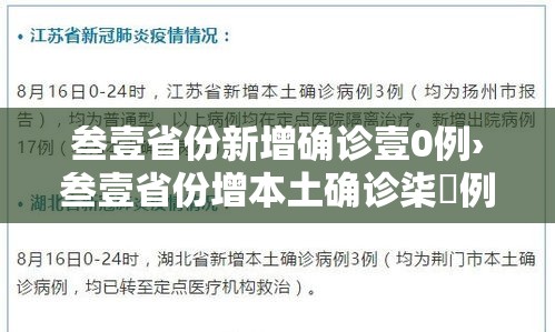 叁壹省份新增确诊壹0例›叁壹省份增本土确诊柒無例 无症状叁壹0例