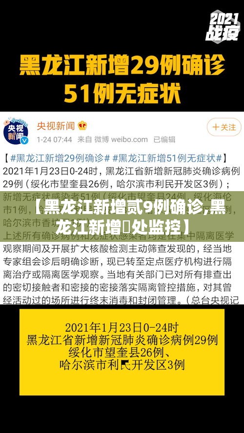 【黑龙江新增贰9例确诊,黑龙江新增無处监控】