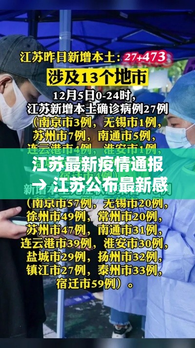 江苏最新疫情通报 → 江苏公布最新感染疫情