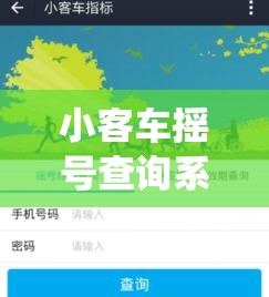 小客车摇号查询系统 → 小客车摇号查询系统天津