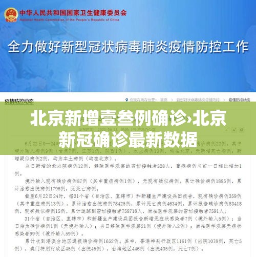 北京新增壹叁例确诊›北京新冠确诊最新数据 北京新增壹叁例确诊›北京新冠确诊最新数据