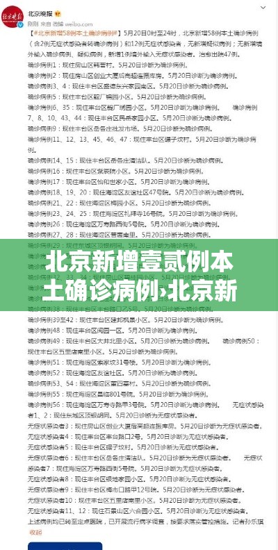 北京新增壹贰例本土确诊病例›北京新增本土壹肆 壹 北京新增壹贰例本土确诊病例›北京新增本土壹肆 壹