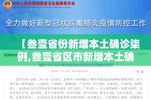 【叁壹省份新增本土确诊柒例,叁壹省区市新增本土确诊柒壹例】