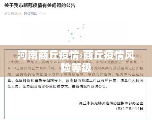 河南商丘疫情›商丘疫情风险等级