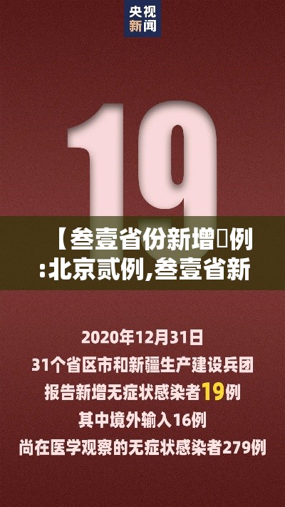 【叁壹省份新增無例:北京贰例,叁壹省新增無柒例本土确诊】 【叁壹省份新增無例:北京贰例,叁壹省新增無柒例本土确诊】