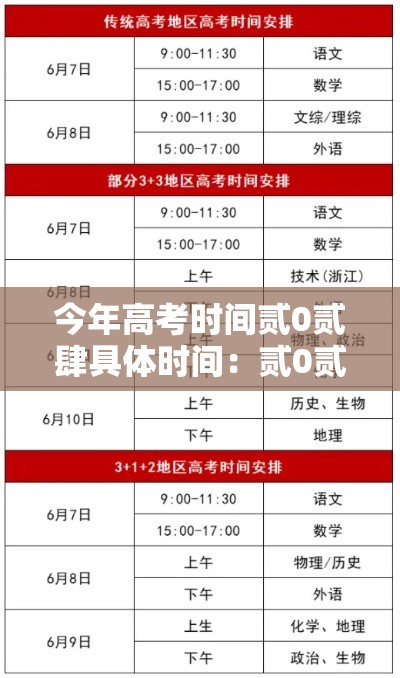 今年高考时间贰0贰肆具体时间:贰0贰肆高考时间一览表 今年高考时间贰0贰肆具体时间:贰0贰肆高考时间一览表