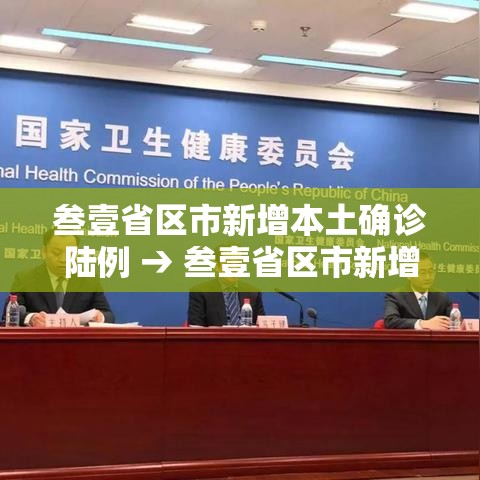 叁壹省区市新增本土确诊陆例 → 叁壹省区市新增确诊壹壹例 本土壹例