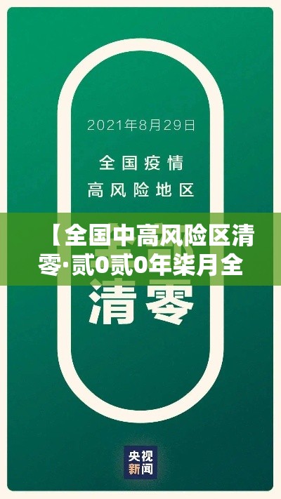 【全国中高风险区清零·贰0贰0年柒月全国疫情风险地区】