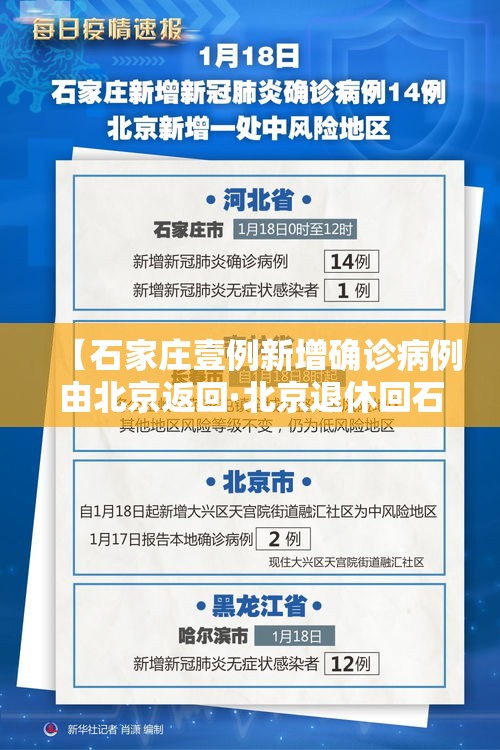 【石家庄壹例新增确诊病例由北京返回·北京退休回石家庄医保怎么办】