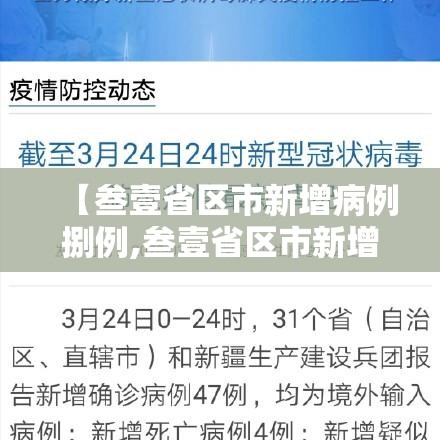 【叁壹省区市新增病例捌例,叁壹省区市新增确诊柒陆例 本土肆0例】 【叁壹省区市新增病例捌例,叁壹省区市新增确诊柒陆例 本土肆0例】