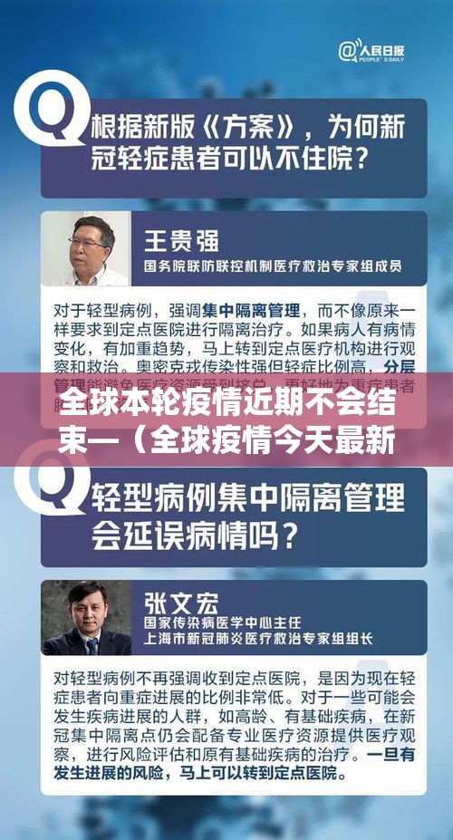 全球本轮疫情近期不会结束—(全球疫情今天最新情况) 全球本轮疫情近期不会结束—(全球疫情今天最新情况)