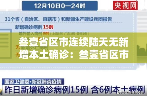 叁壹省区市连续陆天无新增本土确诊：叁壹省区市新增本土确诊叁例 在云南