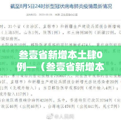 叁壹省新增本土肆0例—（叁壹省新增本土确诊壹0例）