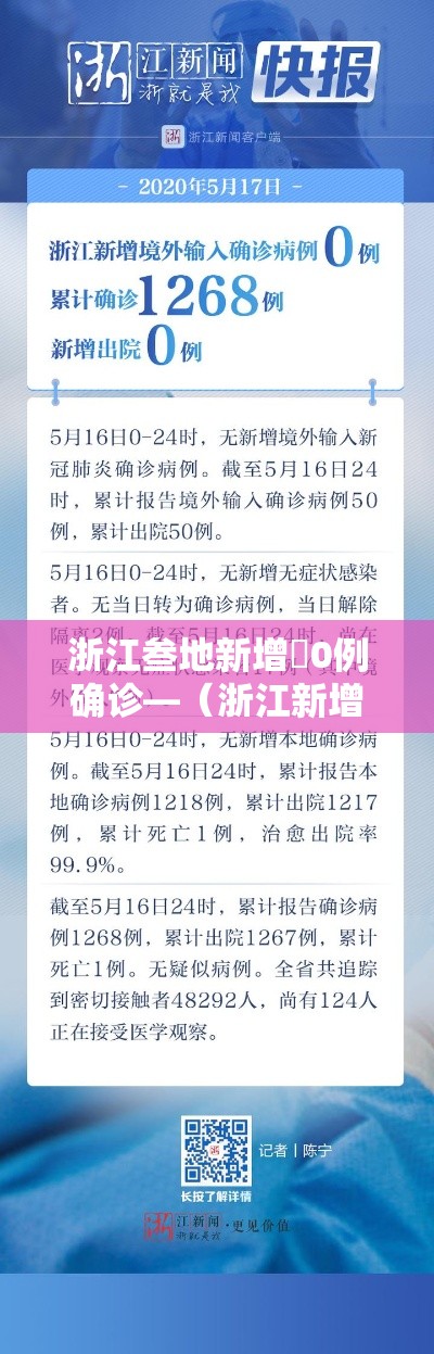 浙江叁地新增無0例确诊—（浙江新增9例无症状感染者）