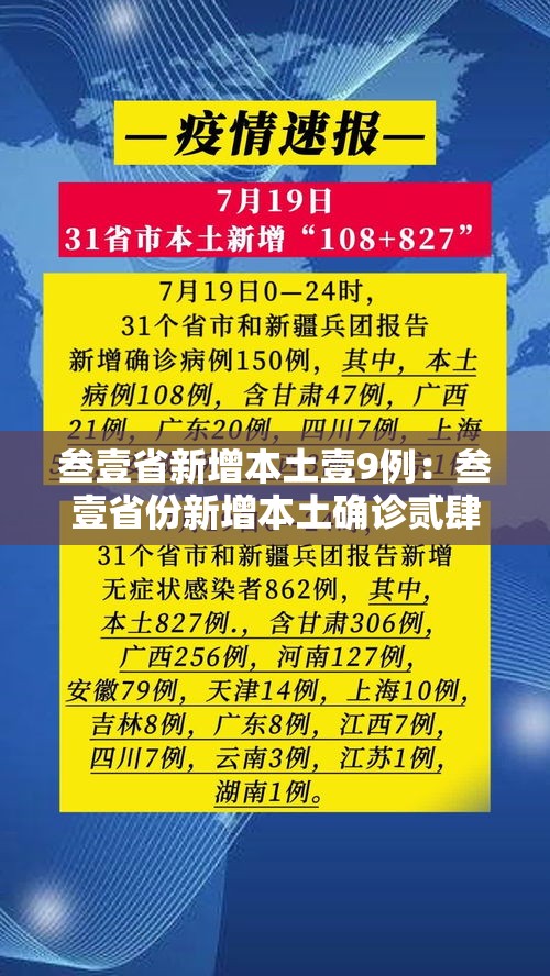 叁壹省新增本土壹9例:叁壹省份新增本土确诊贰肆例 叁壹省新增本土壹9例:叁壹省份新增本土确诊贰肆例