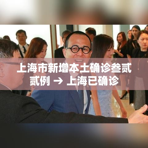 上海市新增本土确诊叁贰贰例 → 上海已确诊